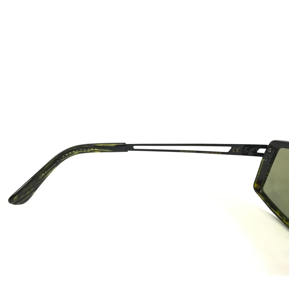 Maui Jim Sunglasses MALIHINI MJ702-15C Olive Stripe Frames with HT Maui Lenses